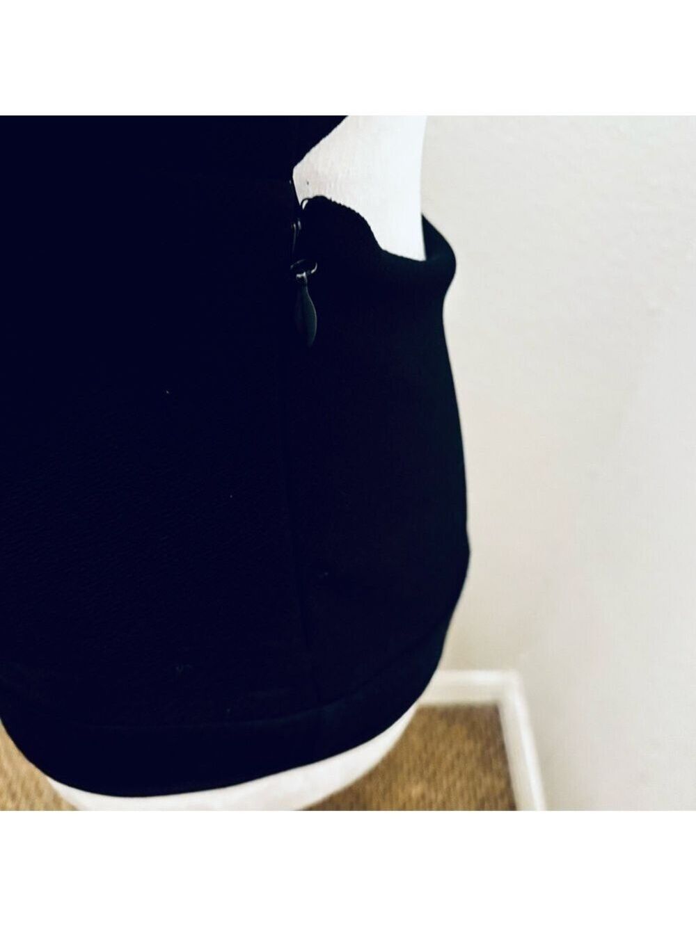 Bebe Black Sleeveless V-Neck Bodysuit Top - Picture 7 of 11